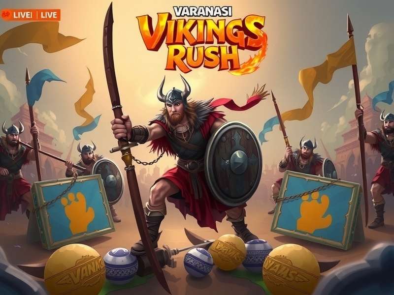 Varanasi Vikings Rush Game Cover
